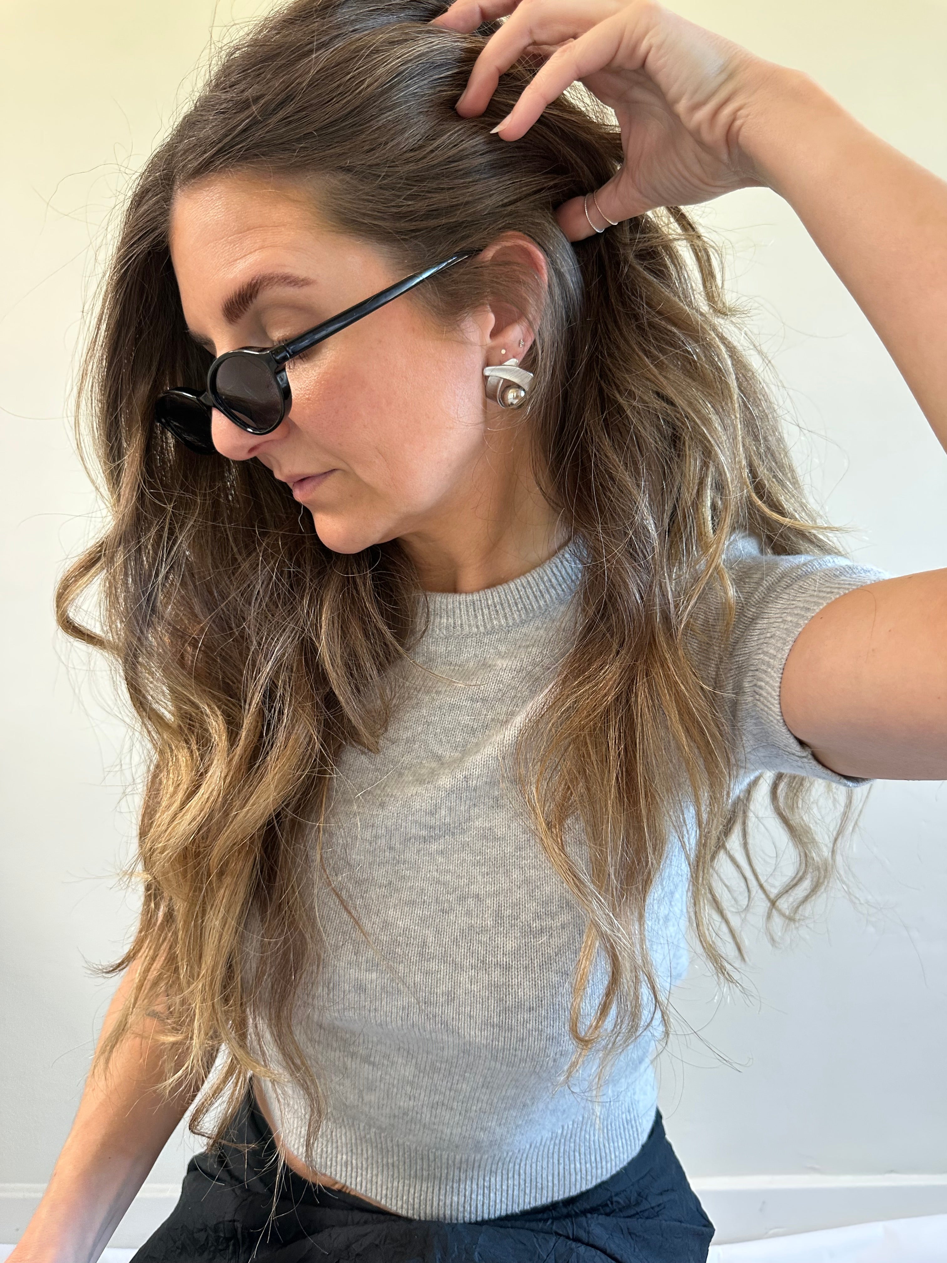 Sculptural Orb Stud Earrings