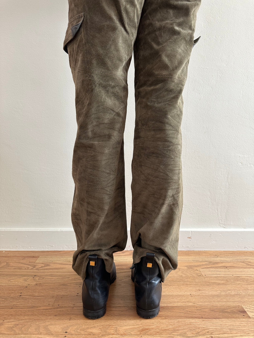 [Modern] Stuart Weitzman Lug Sole Leather Boots