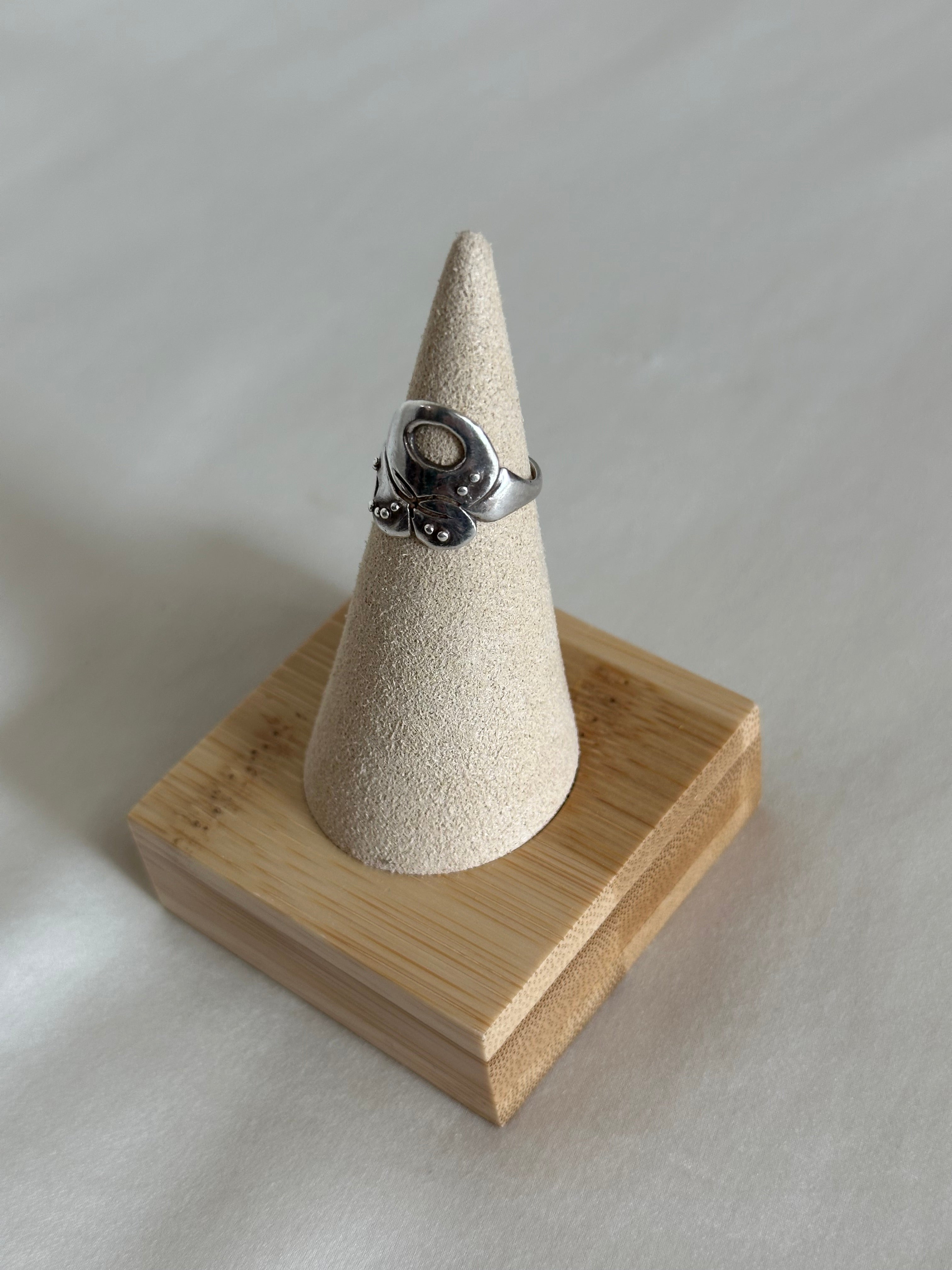 Sculptural Silver Ring
