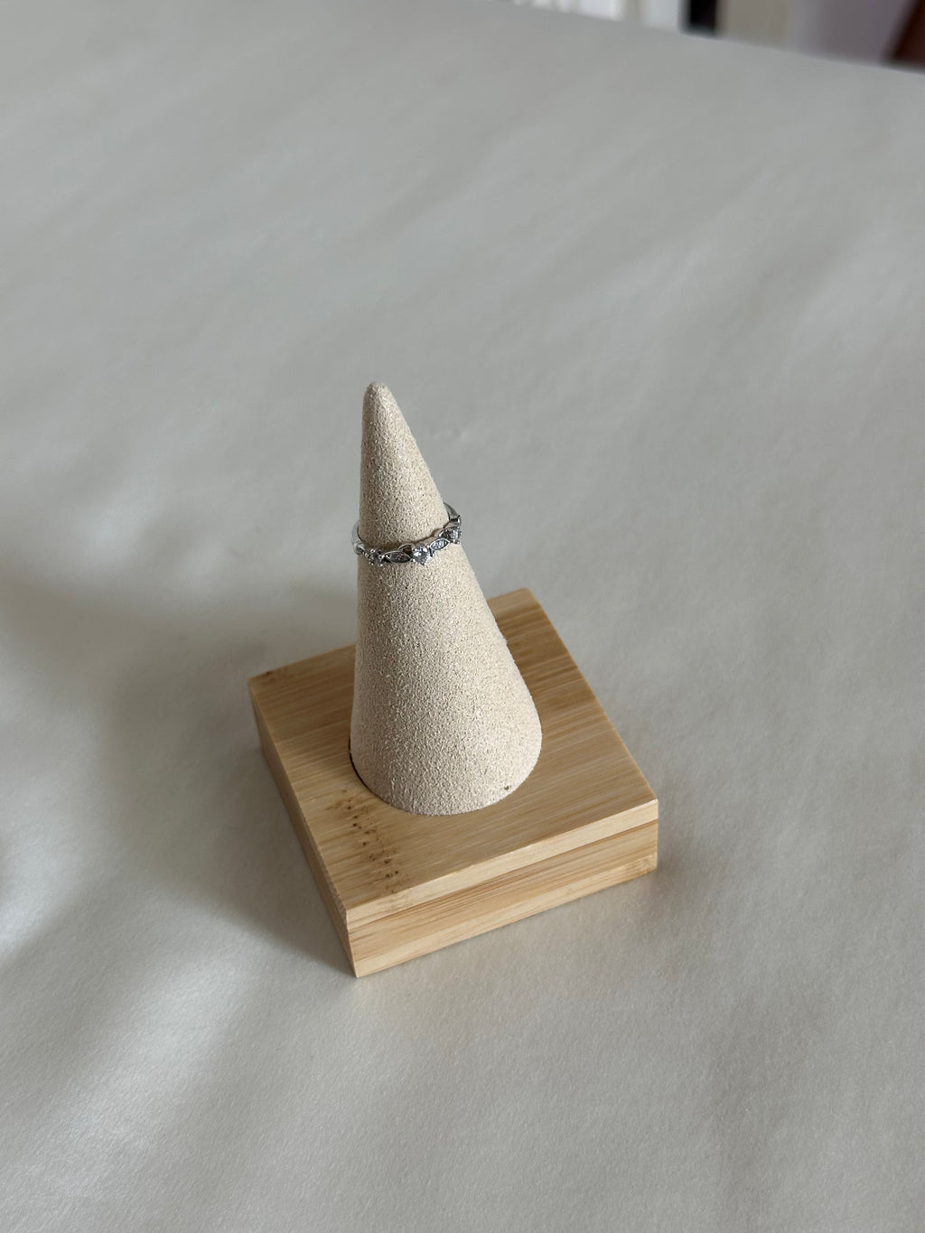 Sterling Silver Crystal Ring