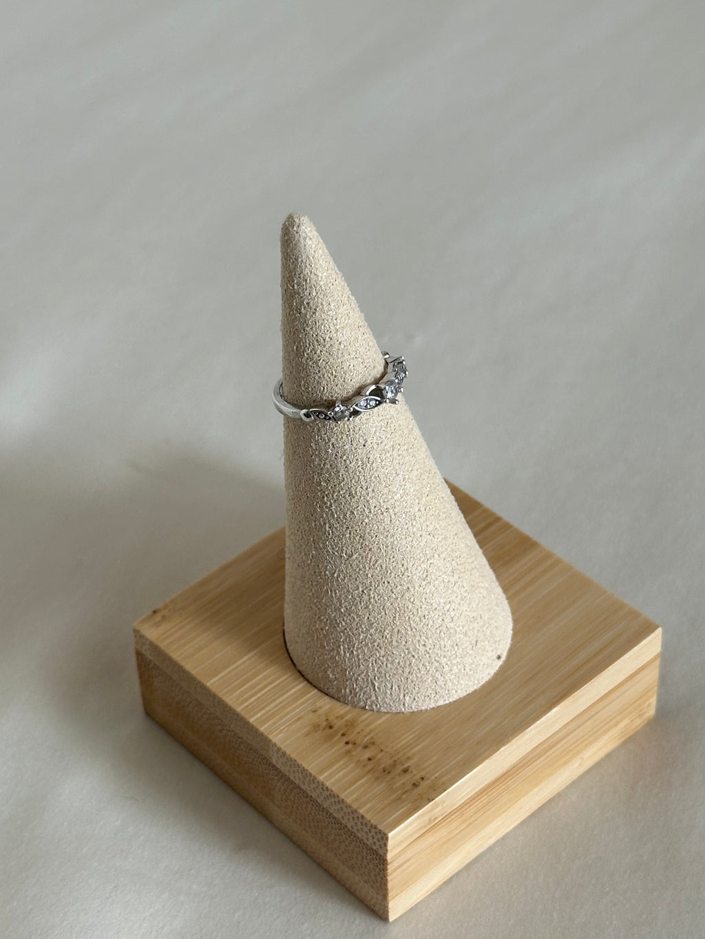 Sterling Silver Crystal Ring