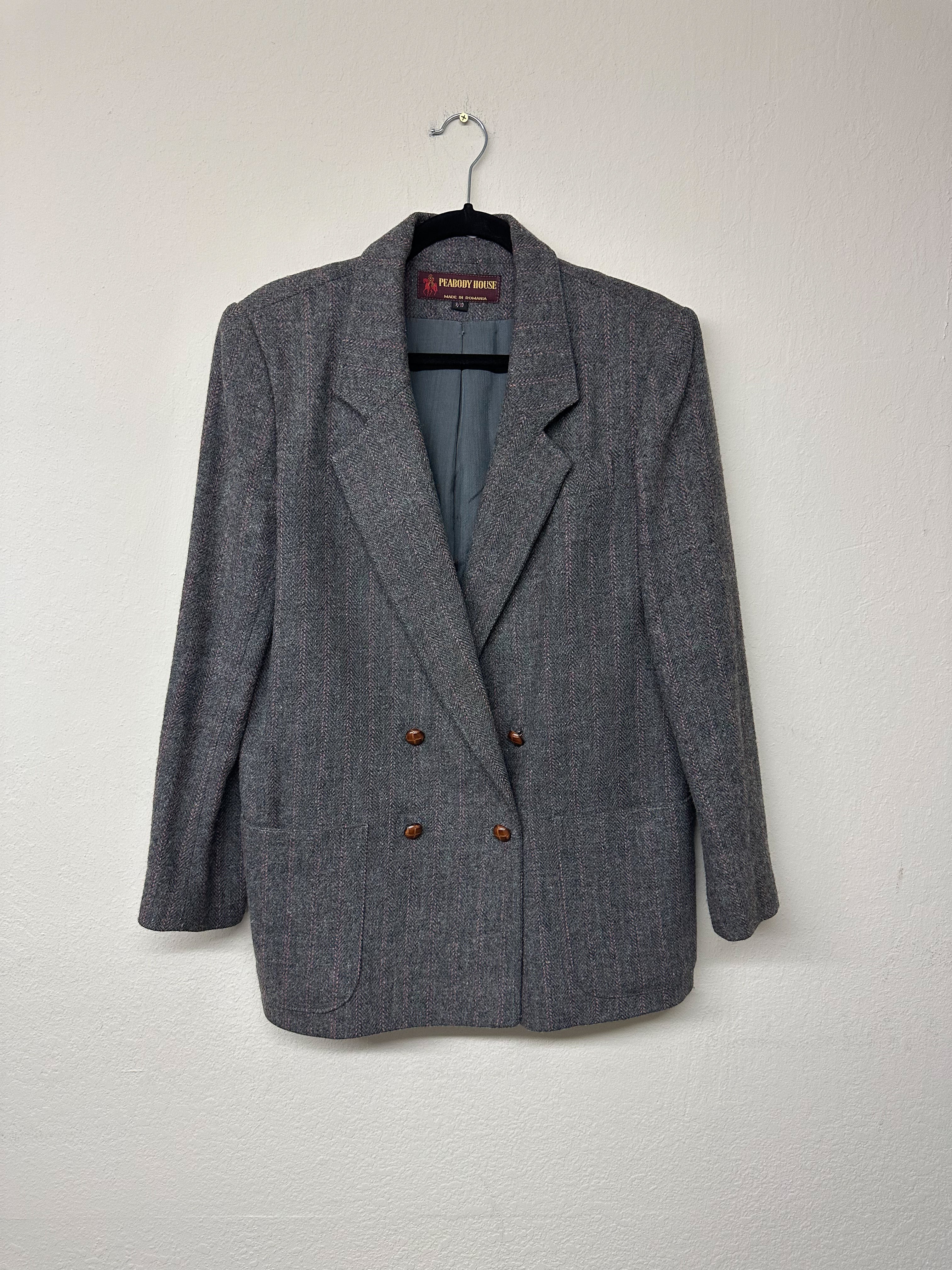 Peabody House Pink Pinstripe Blazer