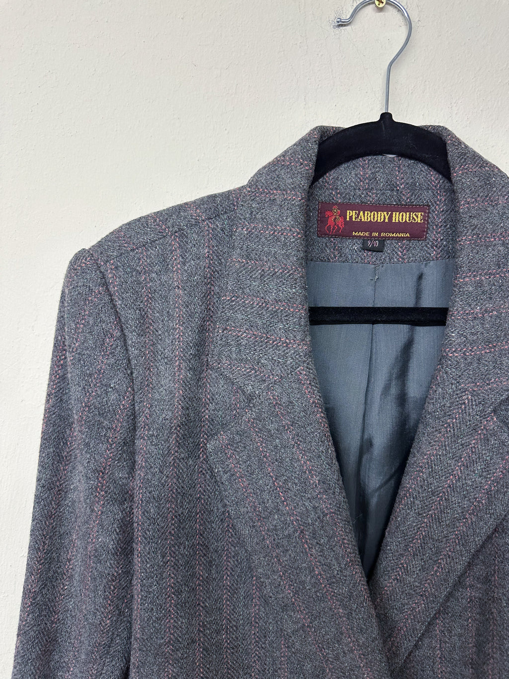 Peabody House Pink Pinstripe Blazer