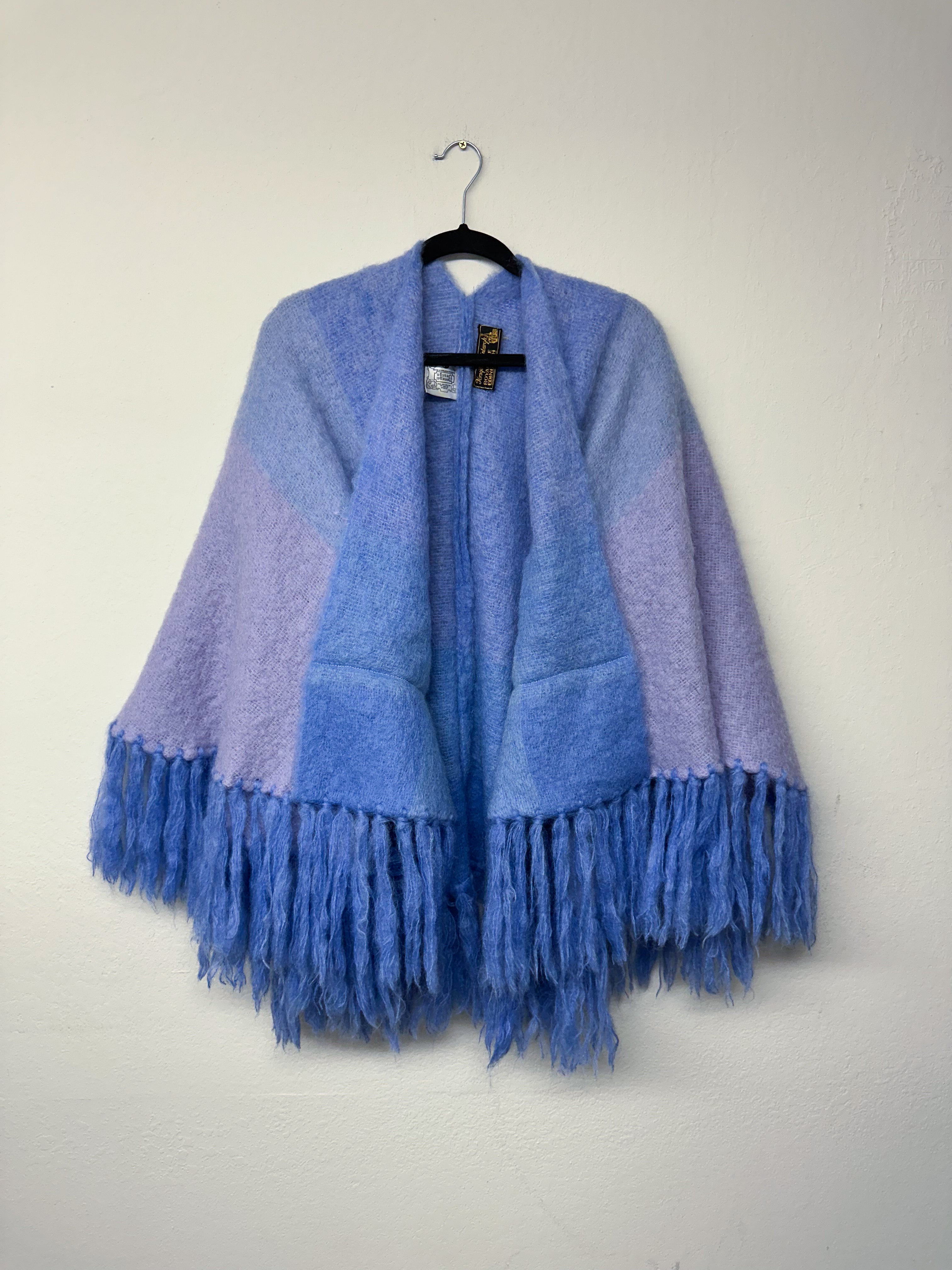 Forsyth of Edinburgh Mohair Wool Poncho