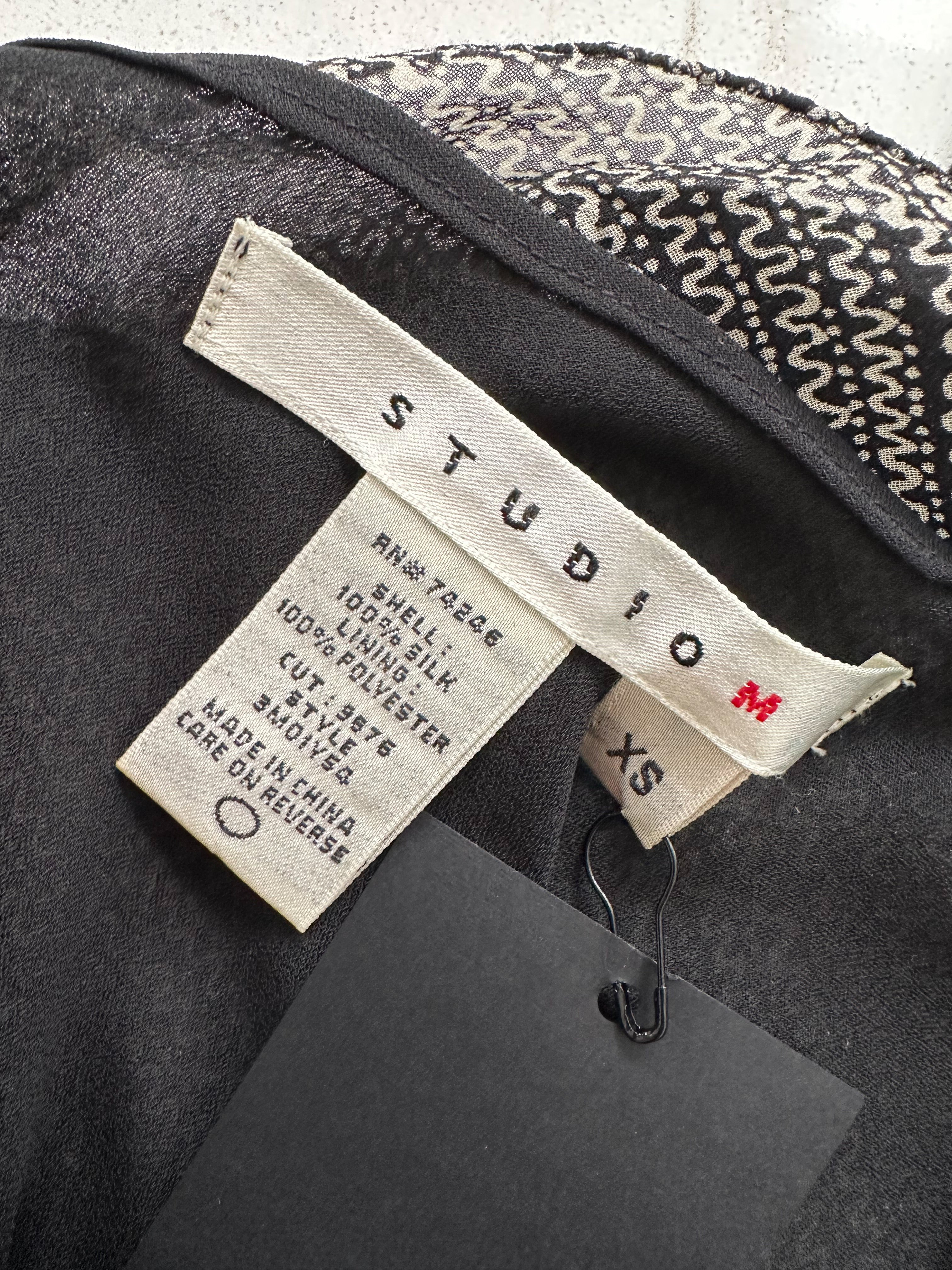 Y2k Bias Cut Ruffle Silk Slip Dress