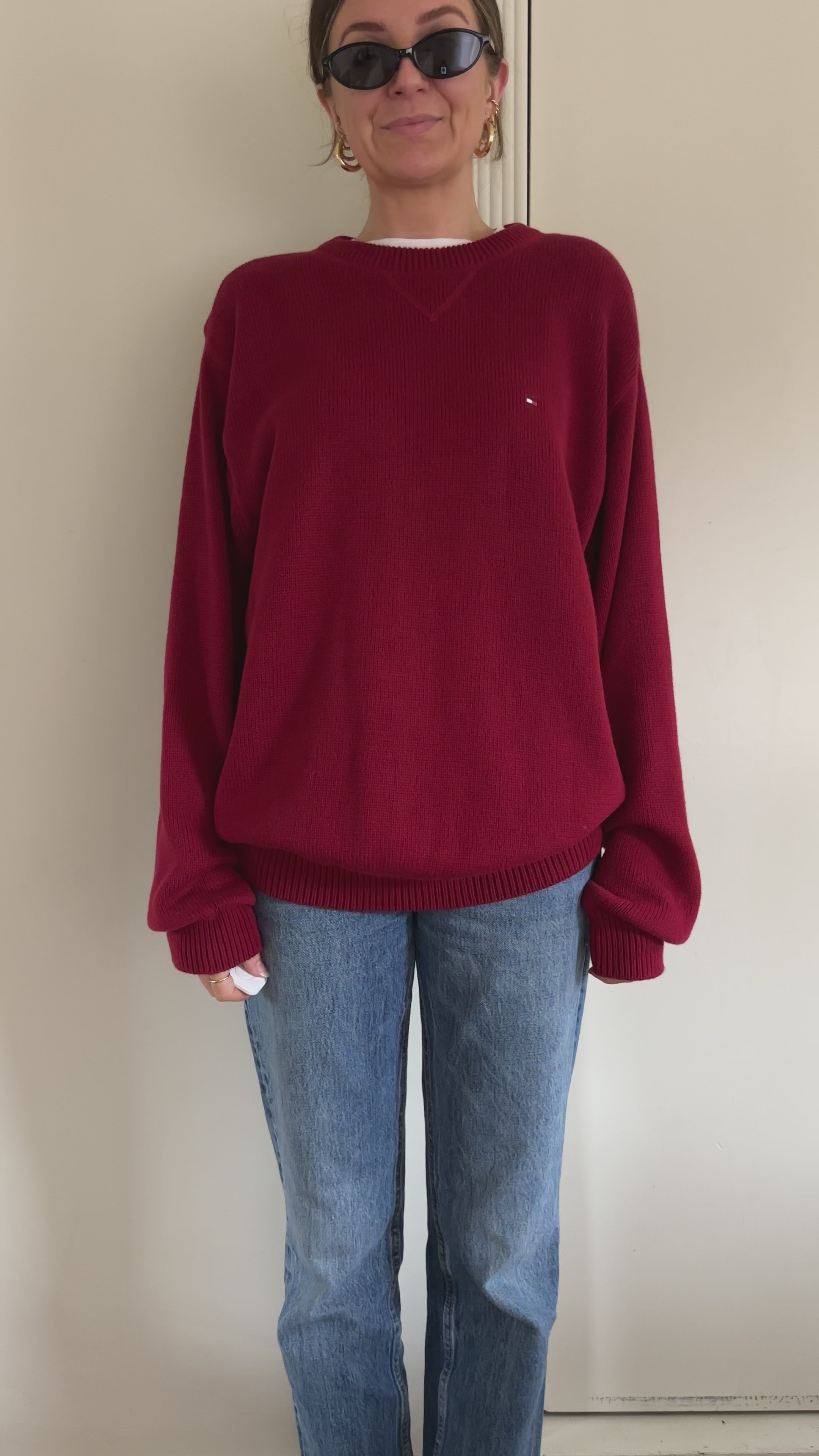 Vintage Tommy Hilfiger Cotton Sweater