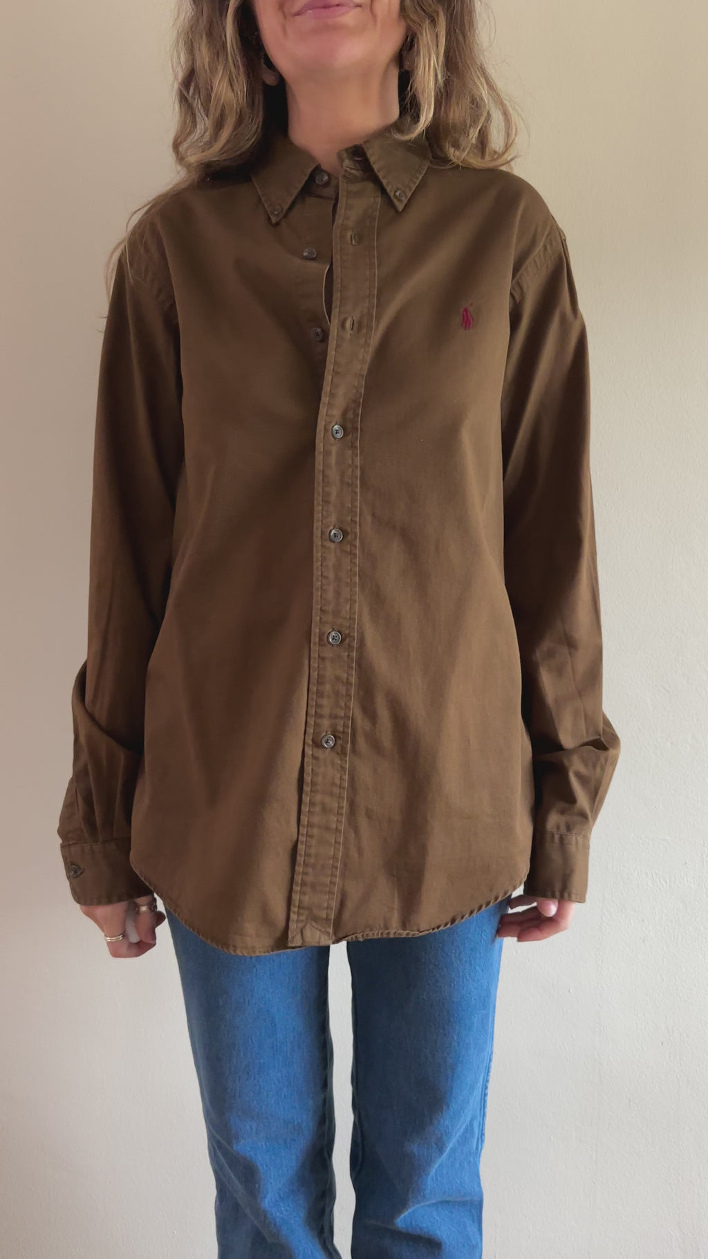 Ralph Lauren Cotton Button-Down Shirt