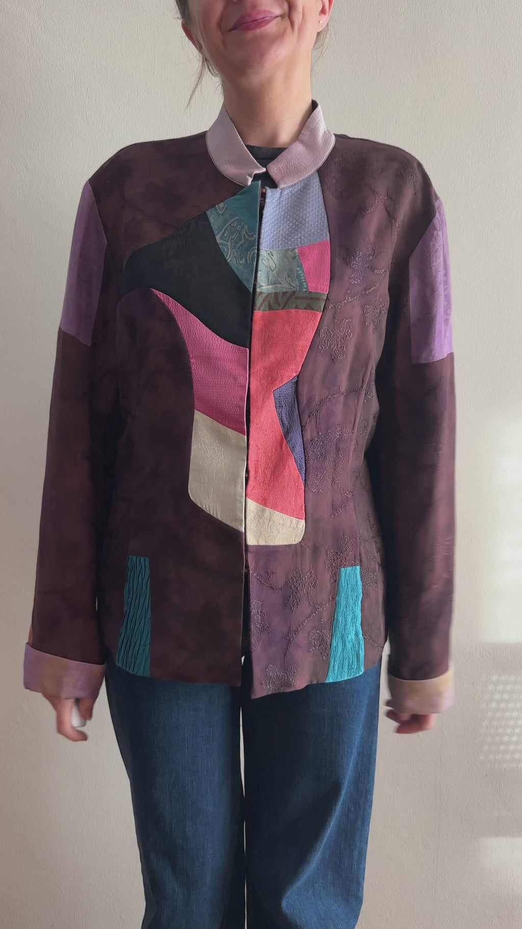 90s Patchwork Jacket