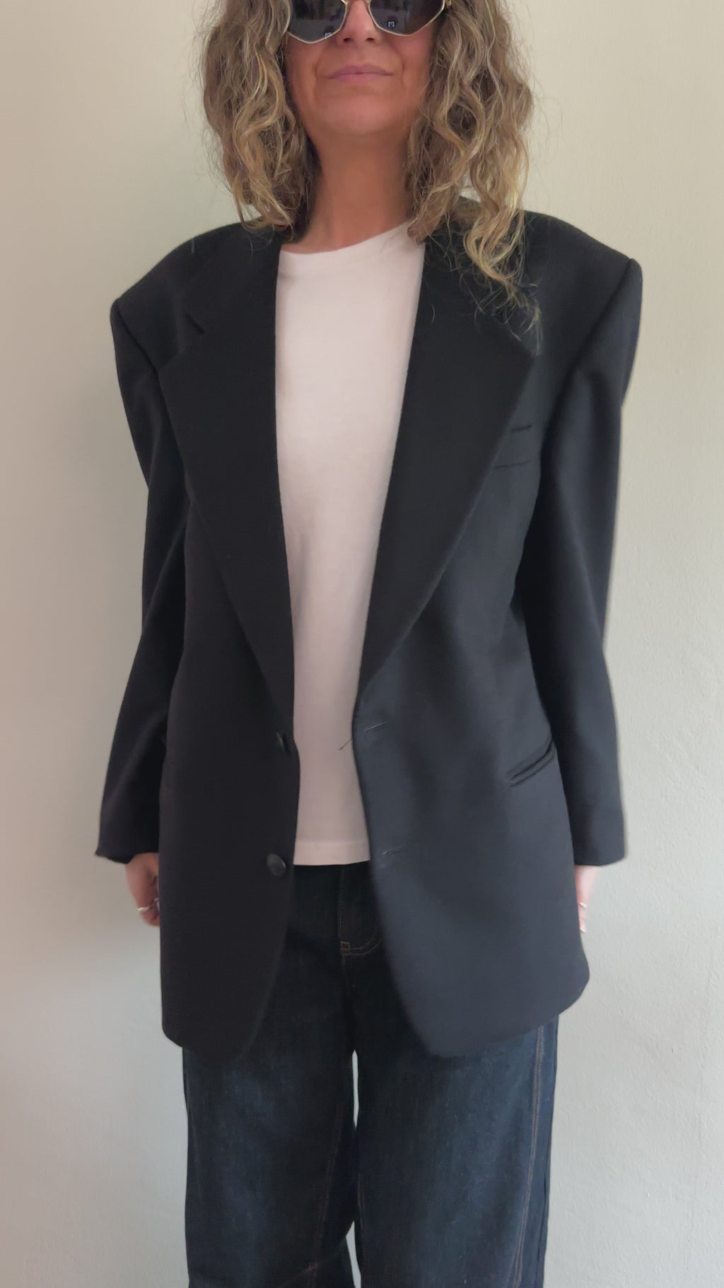 Lan. De Casentino Italian Wool & Cashmere Blazer