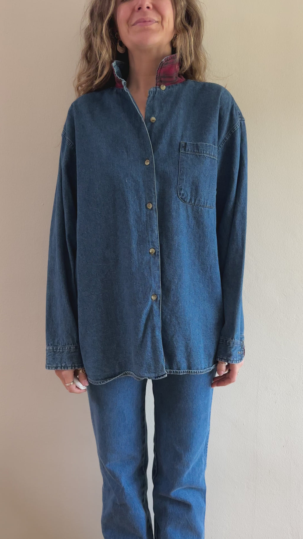 Woolrich Denim Button-Up Shirt