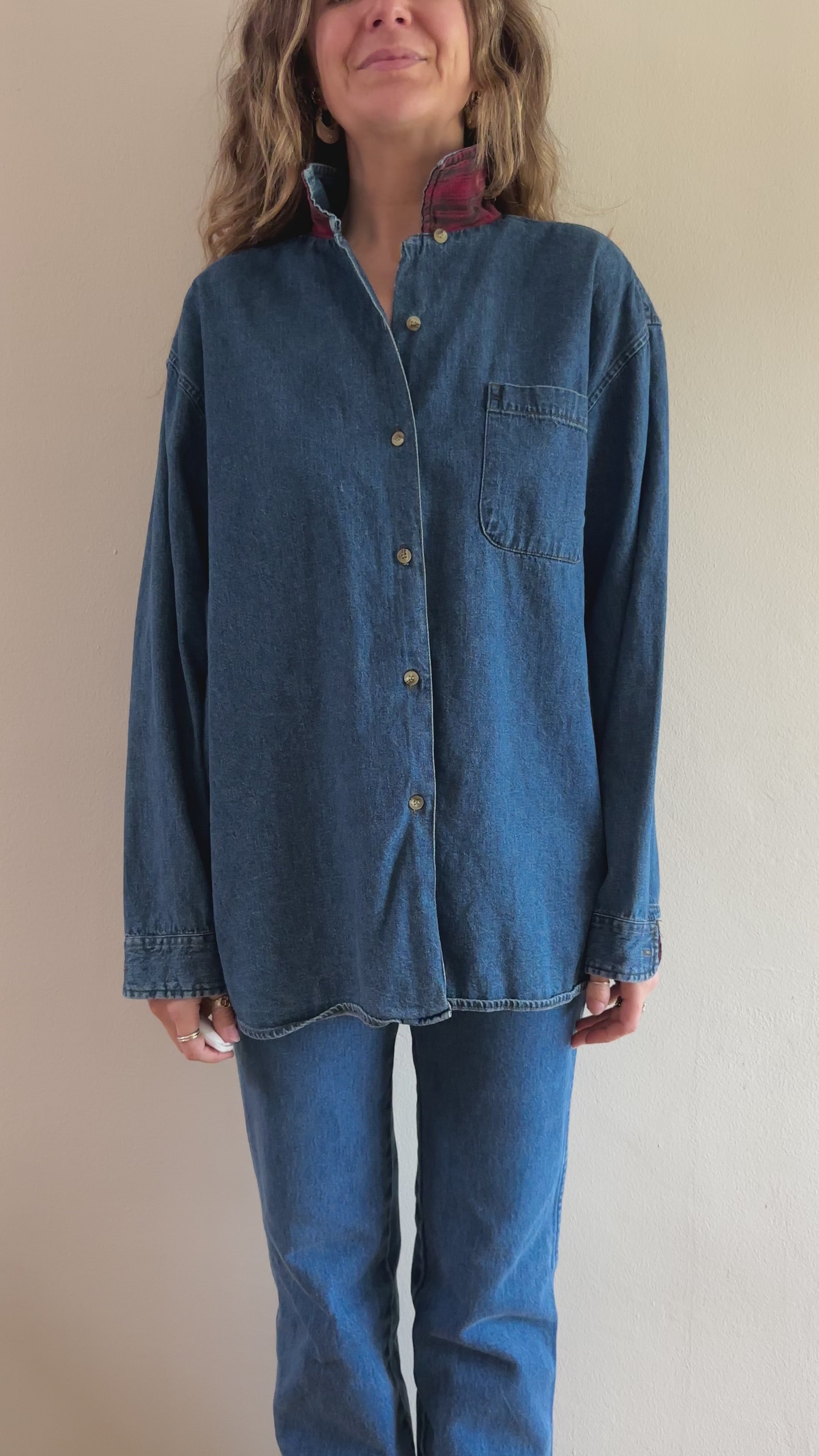 Woolrich Denim Button-Up Shirt