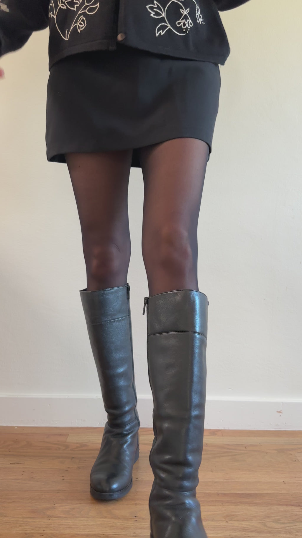 Knee High Leather Boots