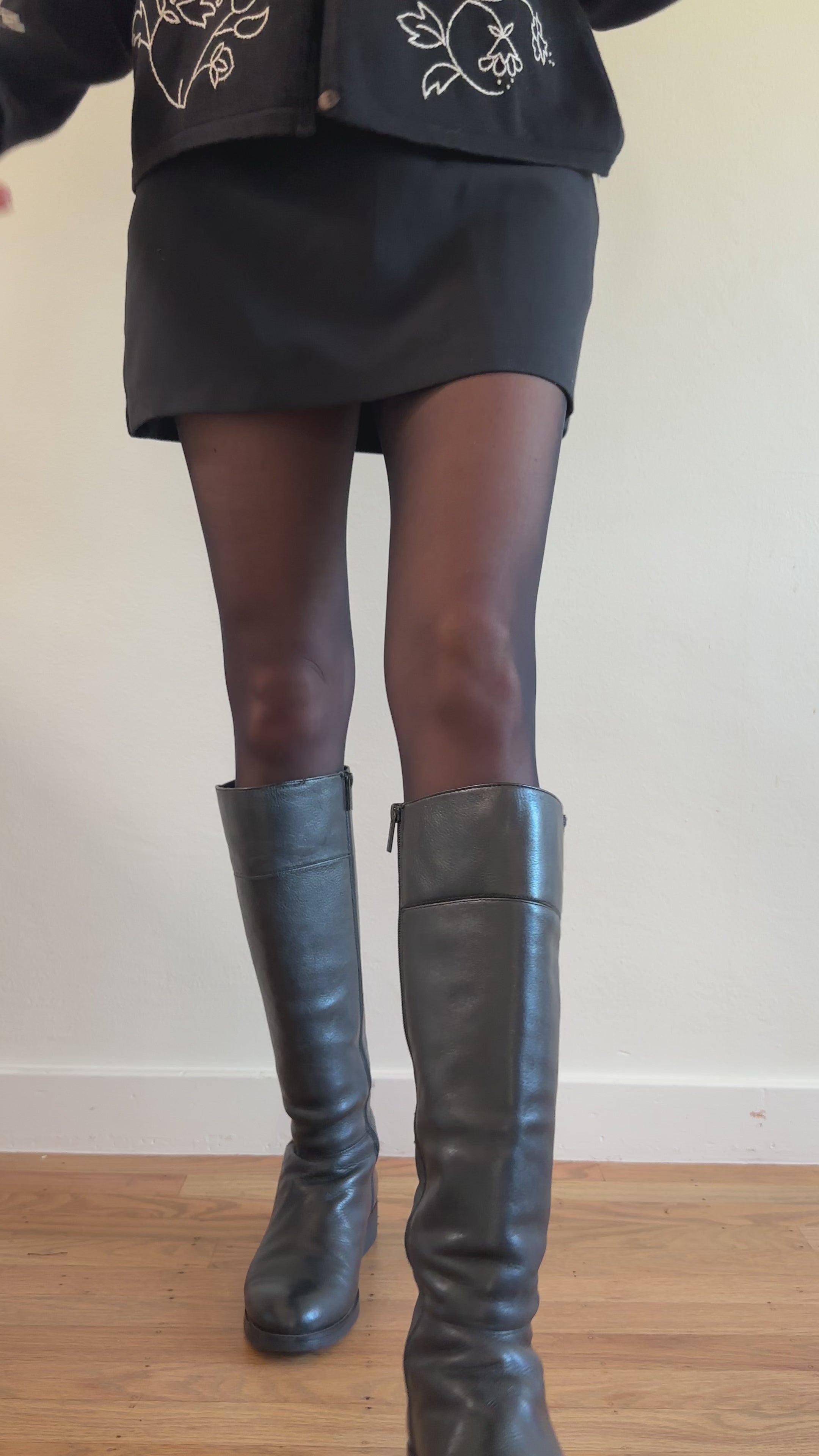 Knee High Leather Boots