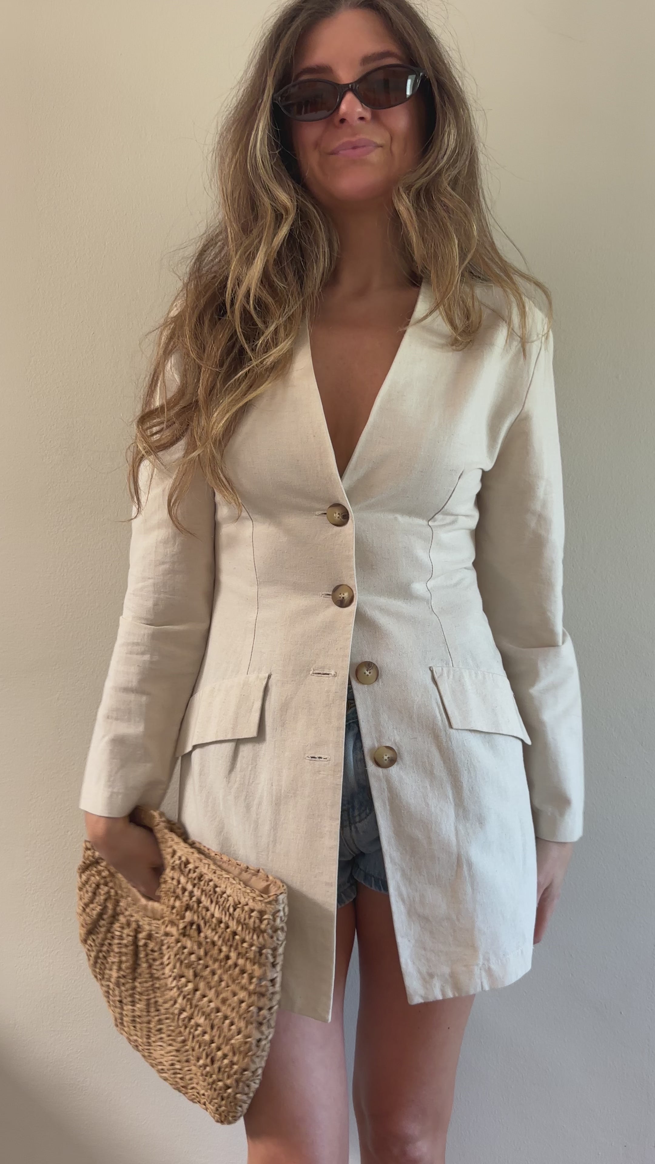 LA City Longline Tailored Blazer