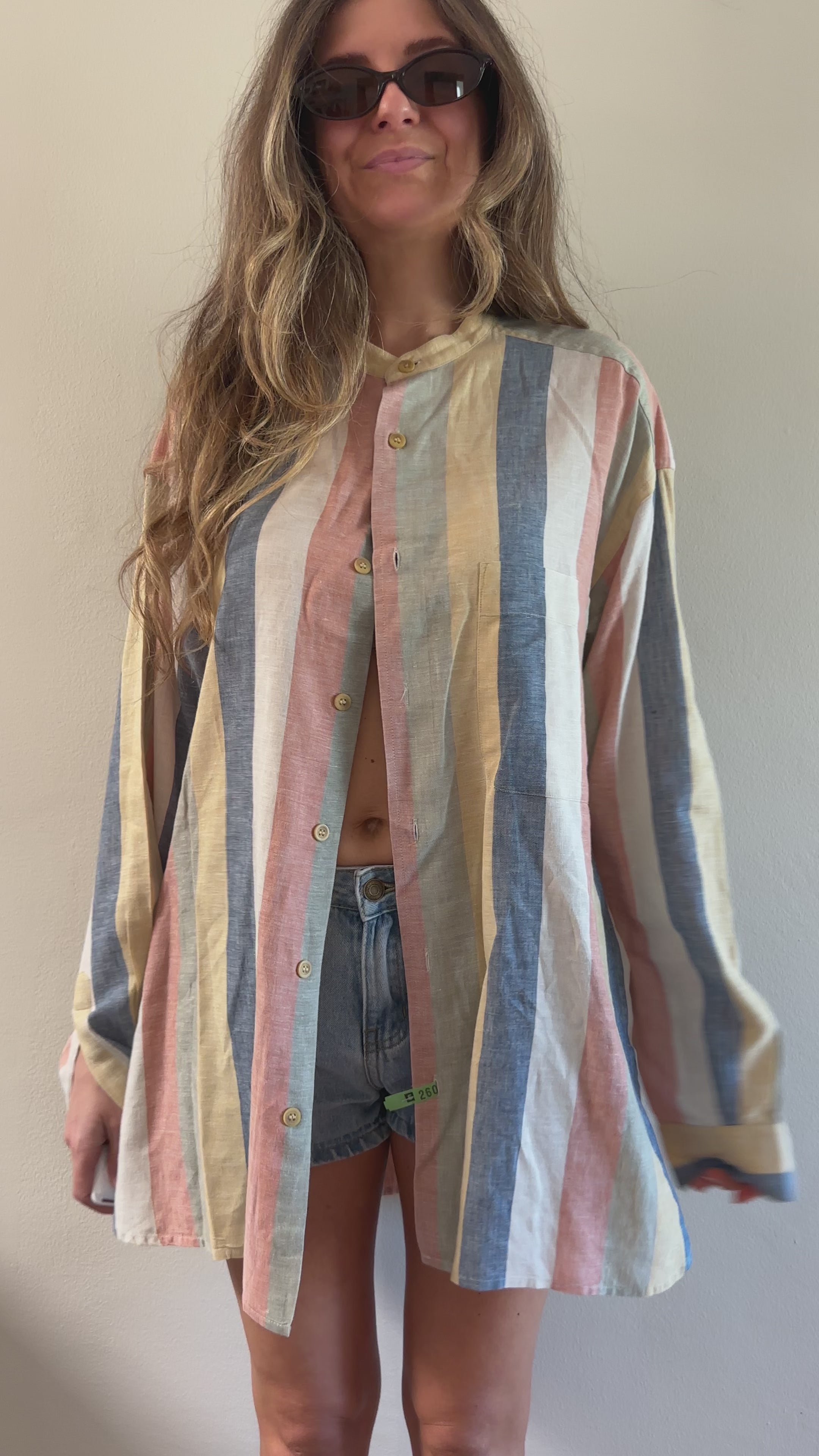 Striped Button Up Shirt