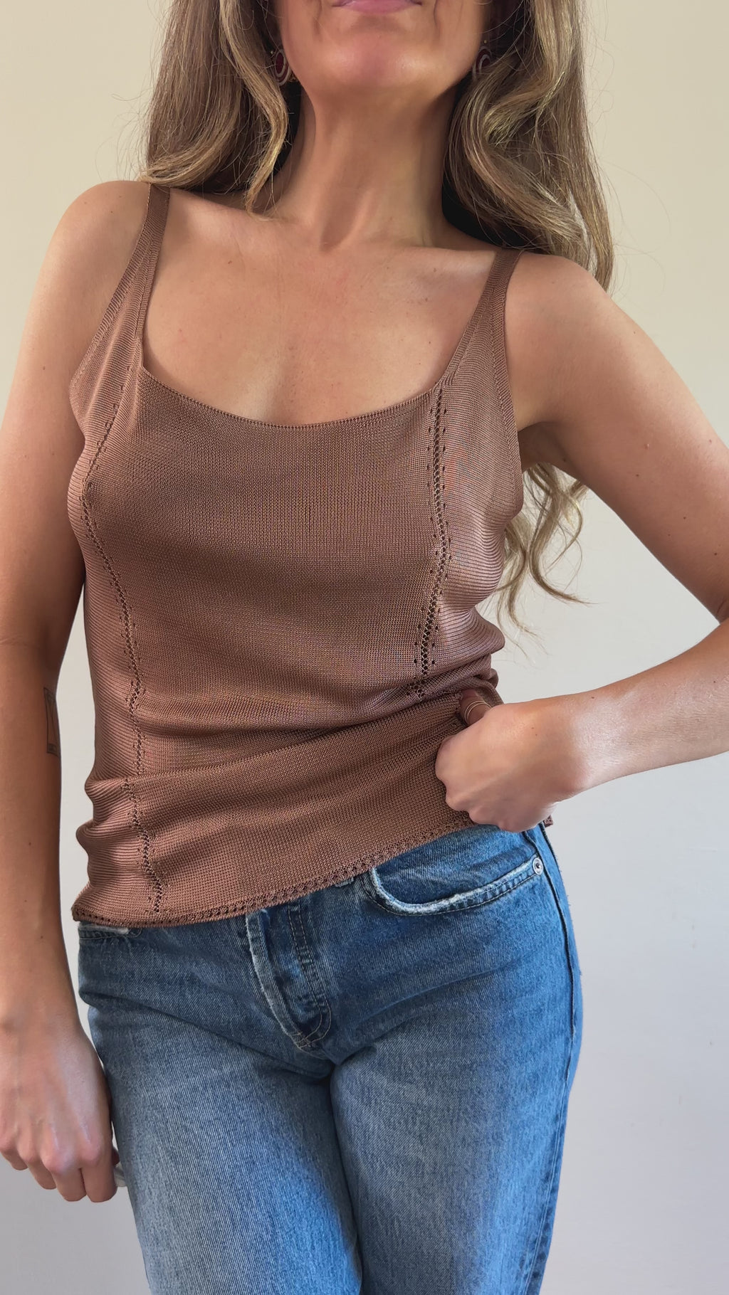 Emanuel Ungaro Knit Tank