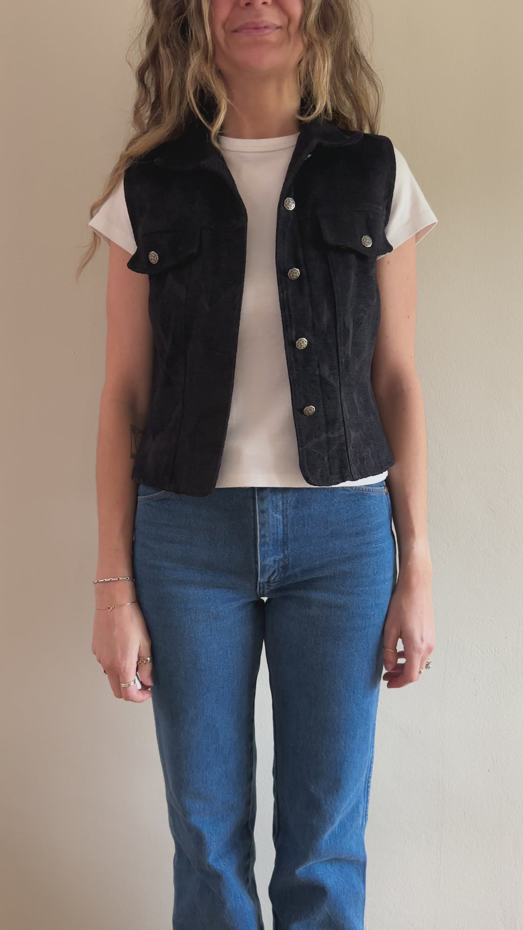 Brocade Western Vest