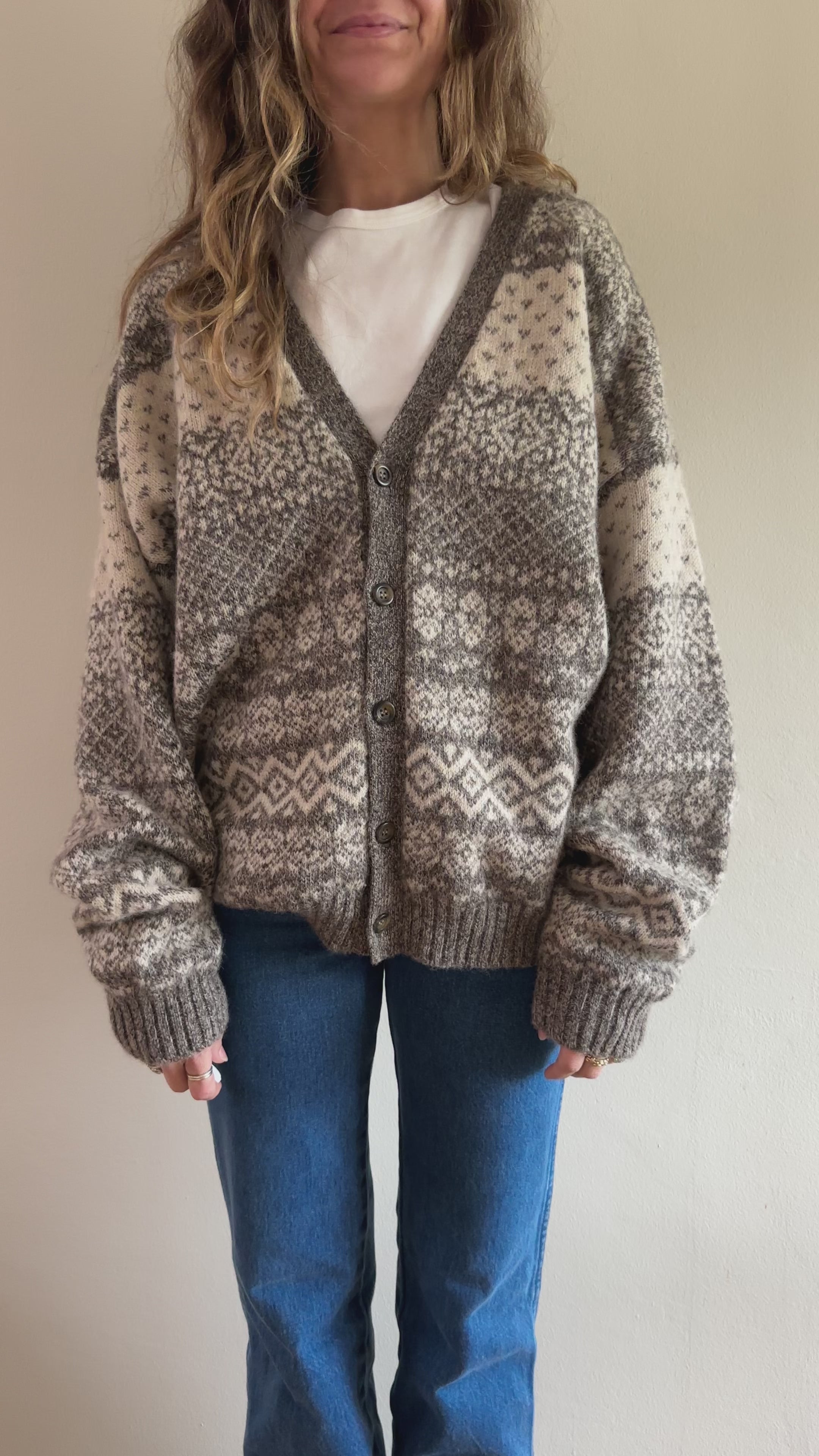 Shetland Wool Cardigan